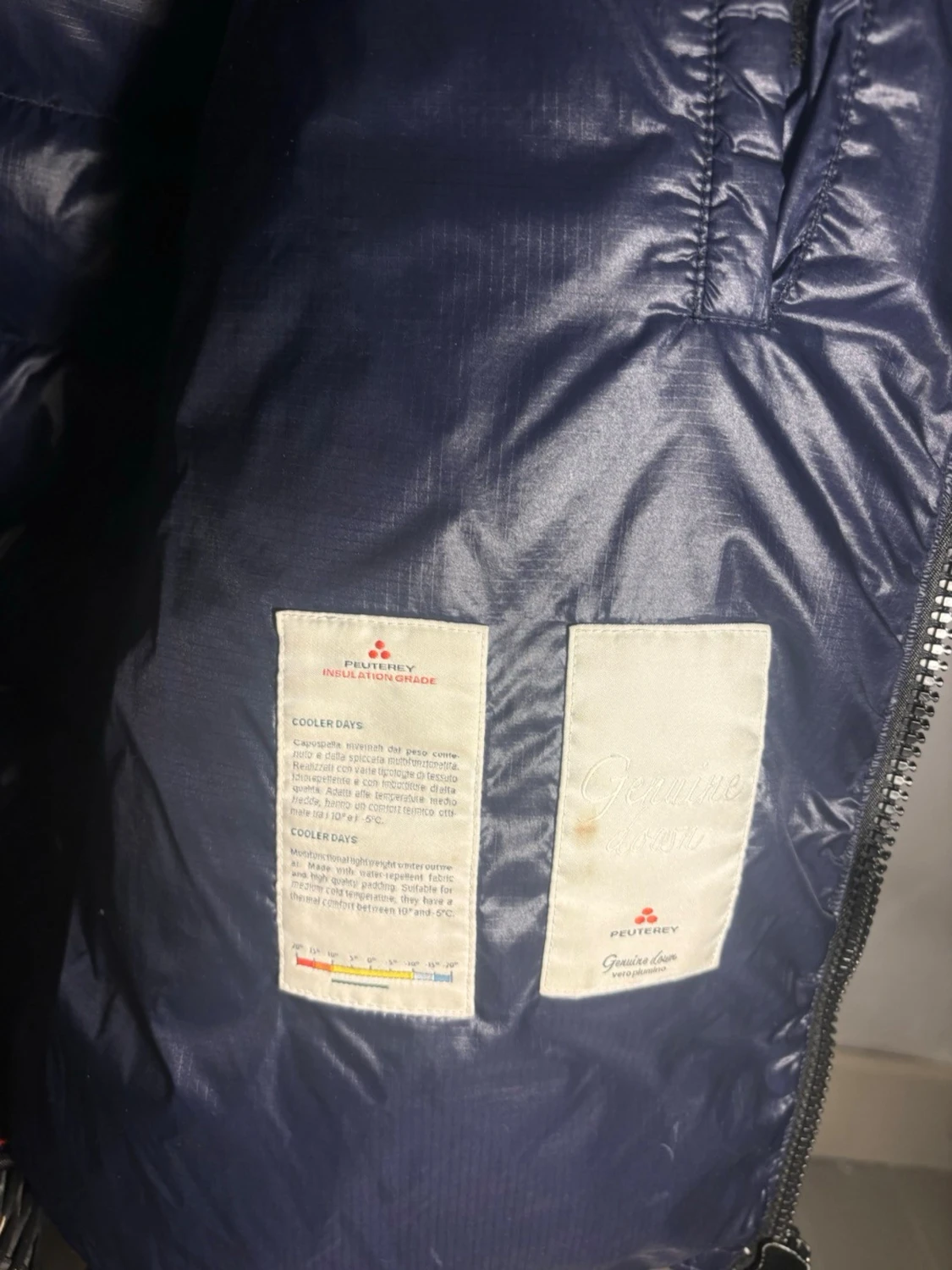 Mörk blå jacka från Peuterey - 3
