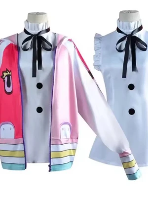 UTA cosplay! - Original price was 1200kr 🥲 but it’s never getting used so I just want to sell it ✌️The cosplay includes the dress, jacket, wig, wings and arm/hand piece! The dress is slightly see through but it’s not noticeable unless you look for it🤍 worn once! 