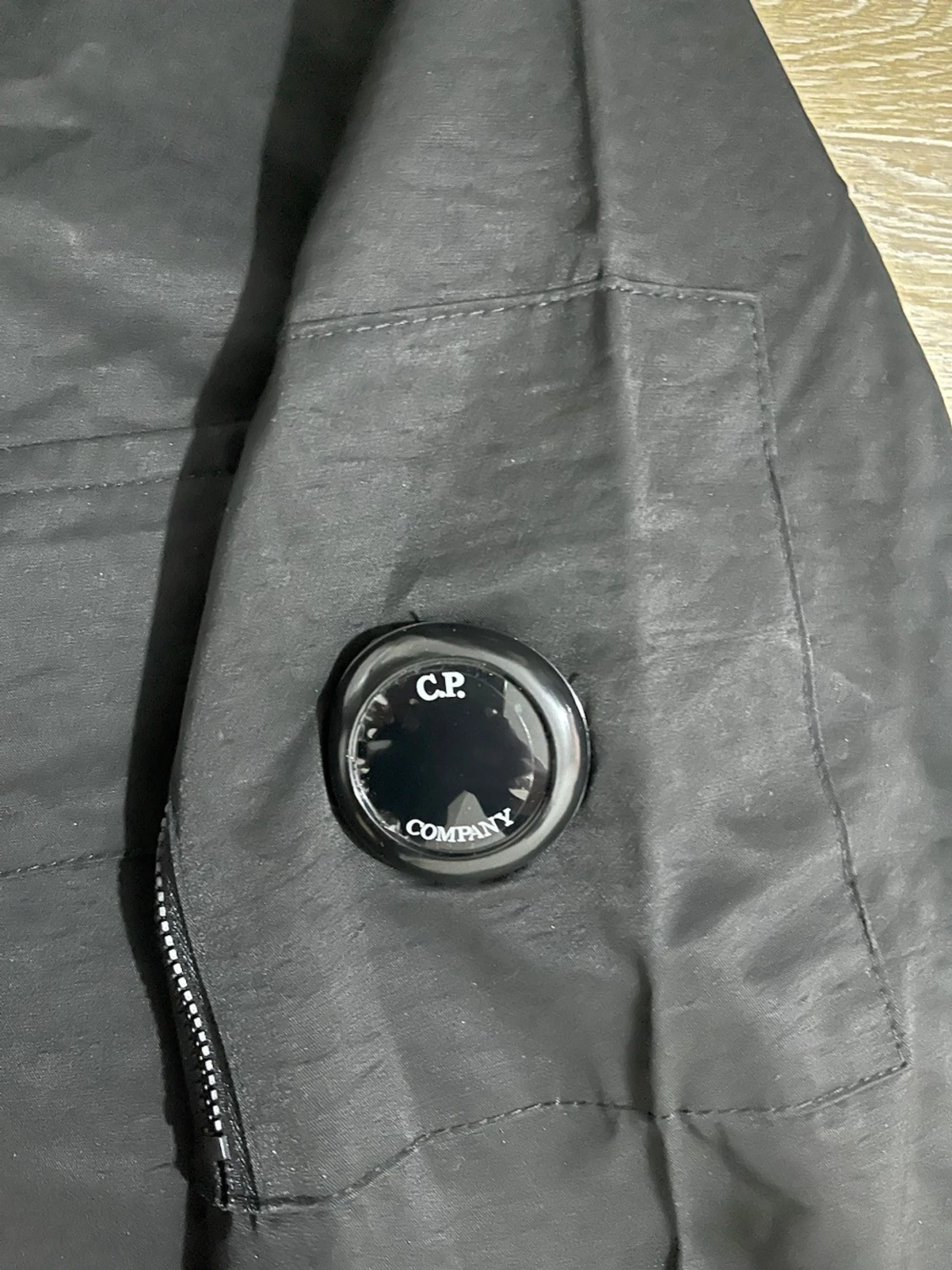Svart overshirt från CP - 3