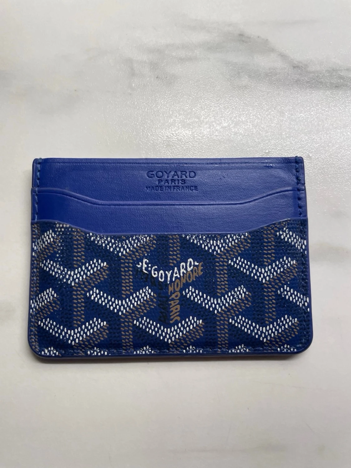 Korthållare i läder