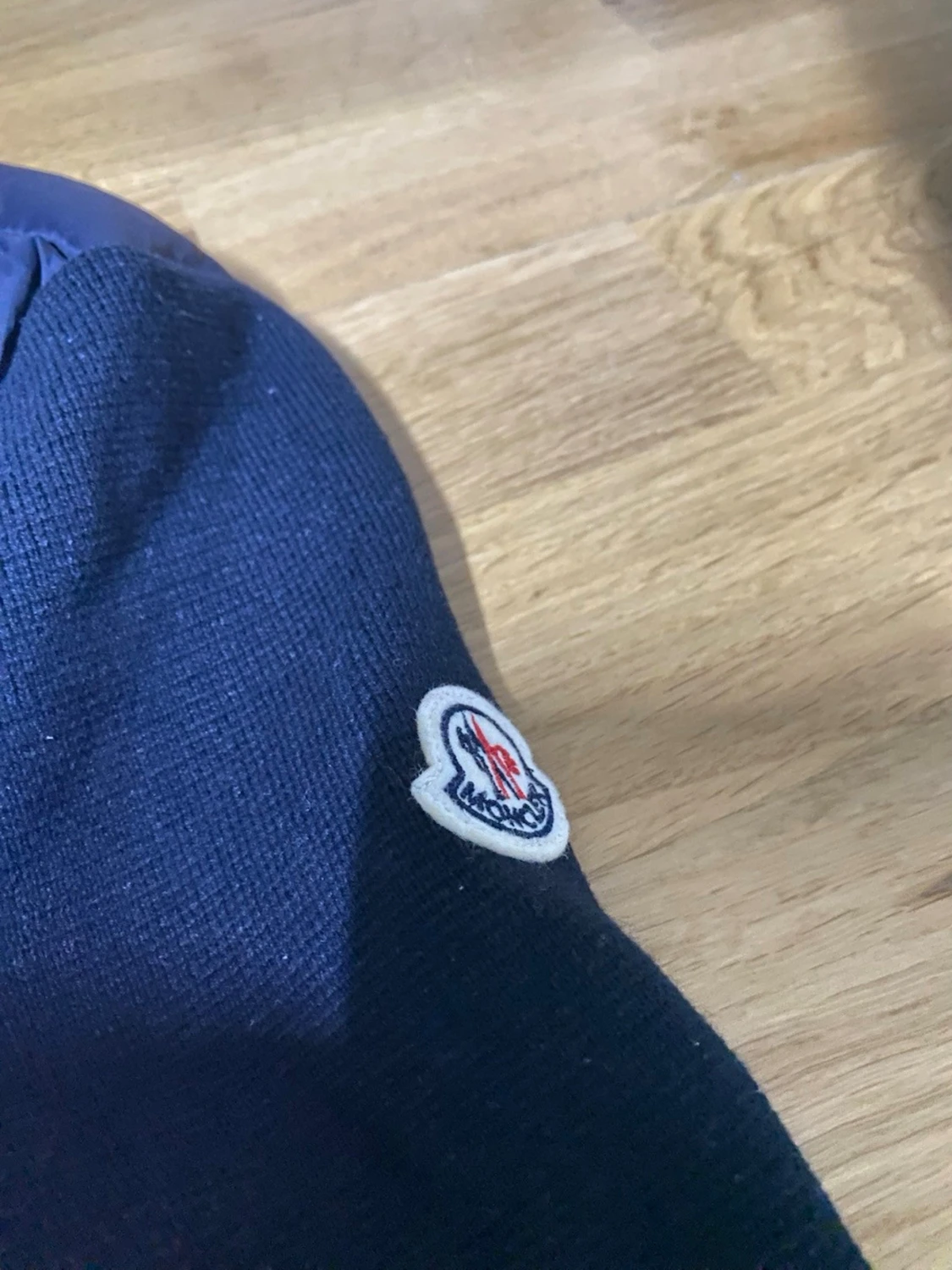 Mörkblå cardigan från Moncler - 2