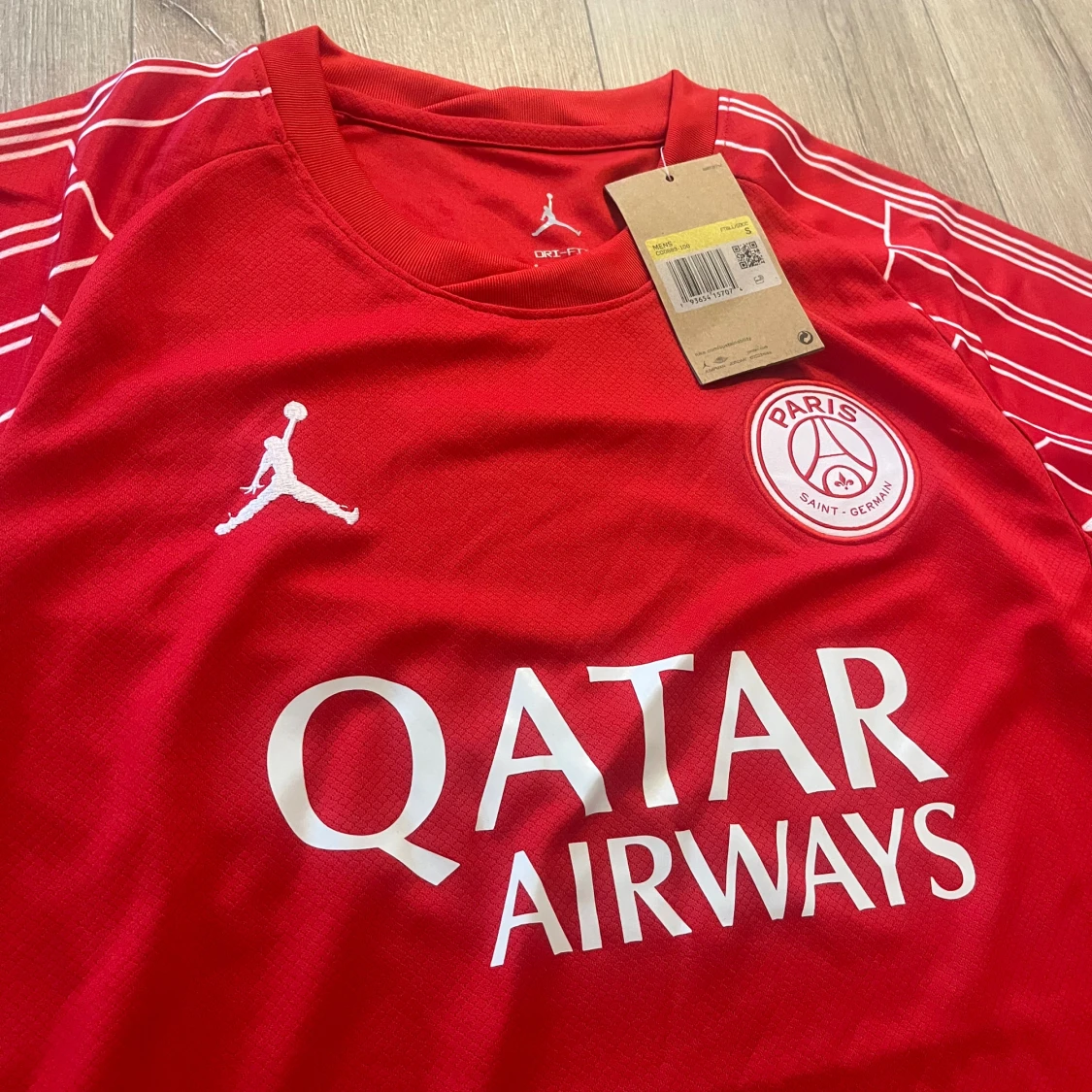 Röd PSG x Jordan fotbollströja - 2