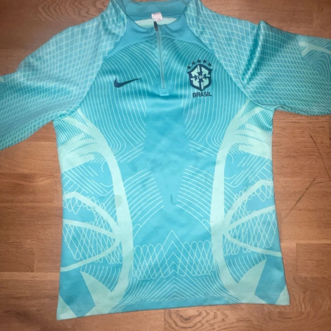 Turkos Brasil Nike fotbollströja - 1