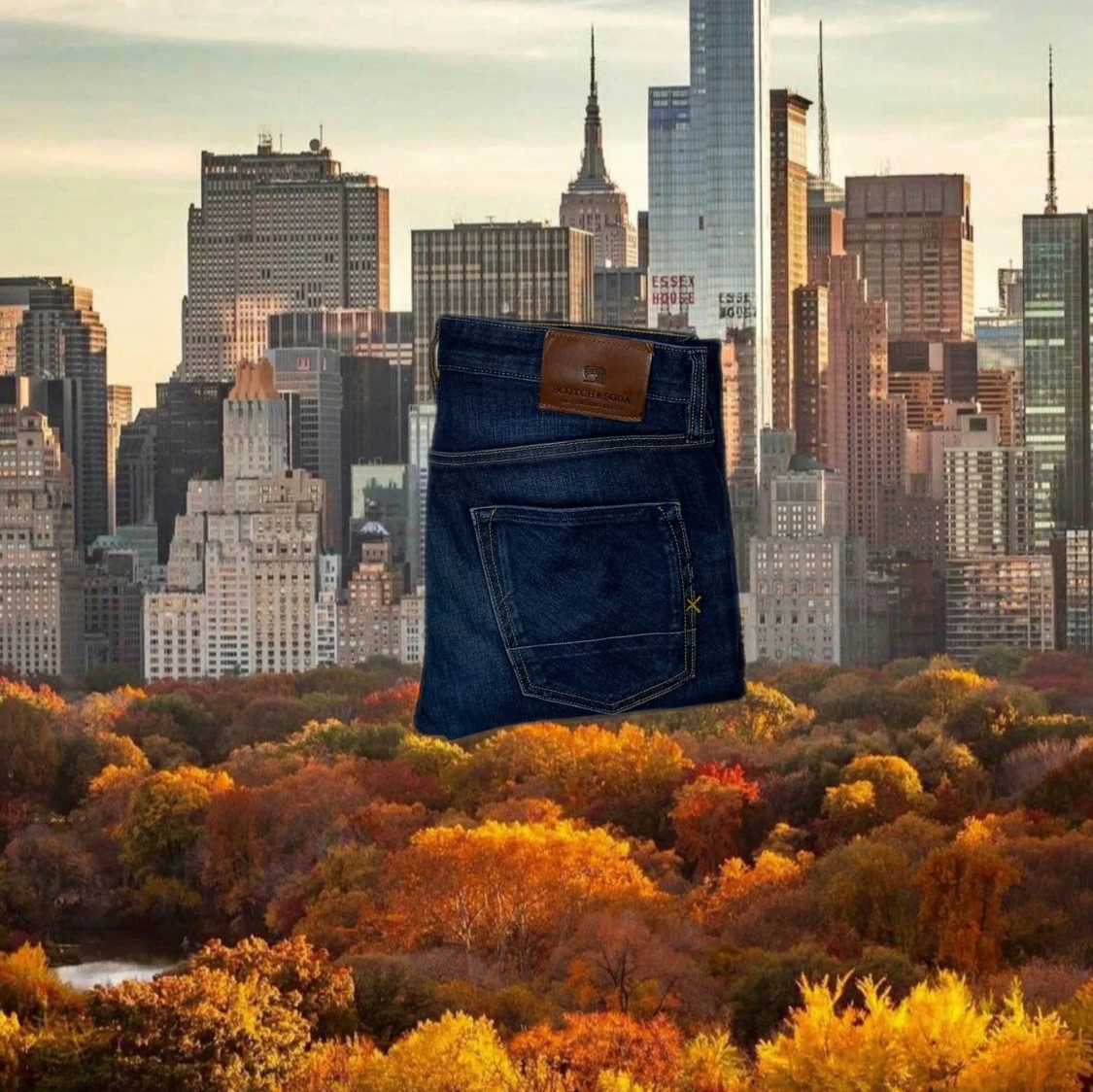 Mörkblå jeans från Scotch & Soda - 2