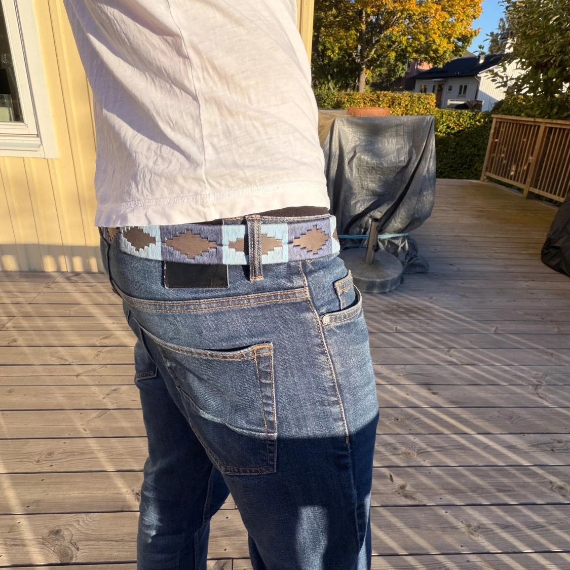 Flätat Läder Bälte - 2