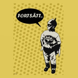 Håkantavla 50x70 - En batmanposter med Håkan Hellström text. Mer posters finns på min instagram - nordbergeelsa.