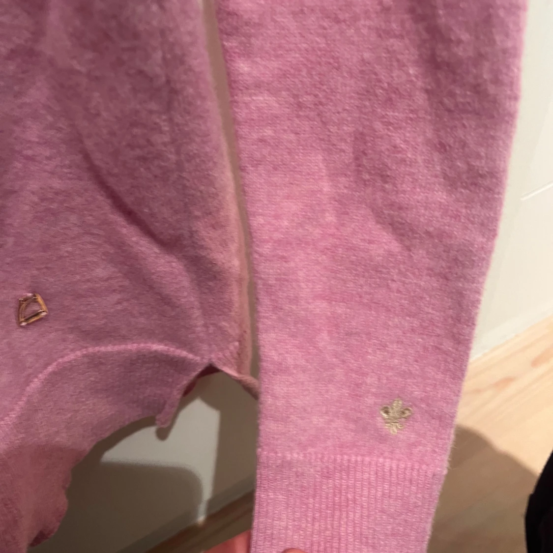 Rosa merinoullströja från Morris Lady - 2