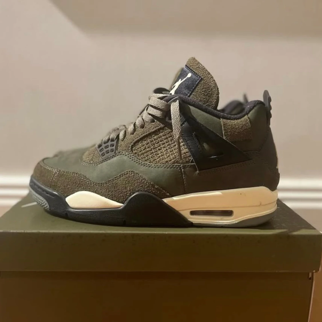 Nike Jordan 4 Olive sneakers - 1