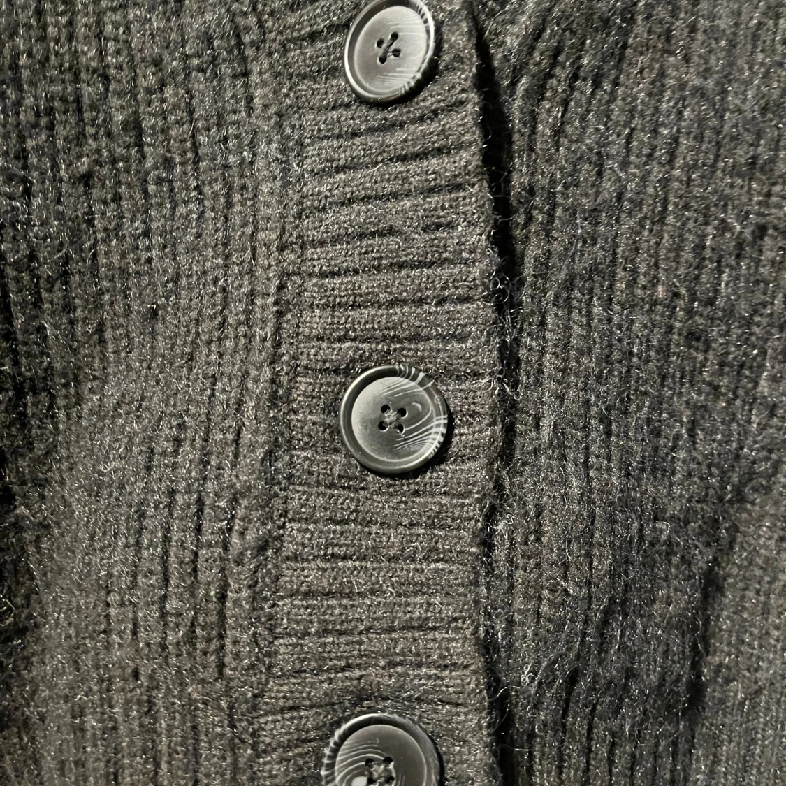 Svart stickad kofta Gina Tricot XS - 3