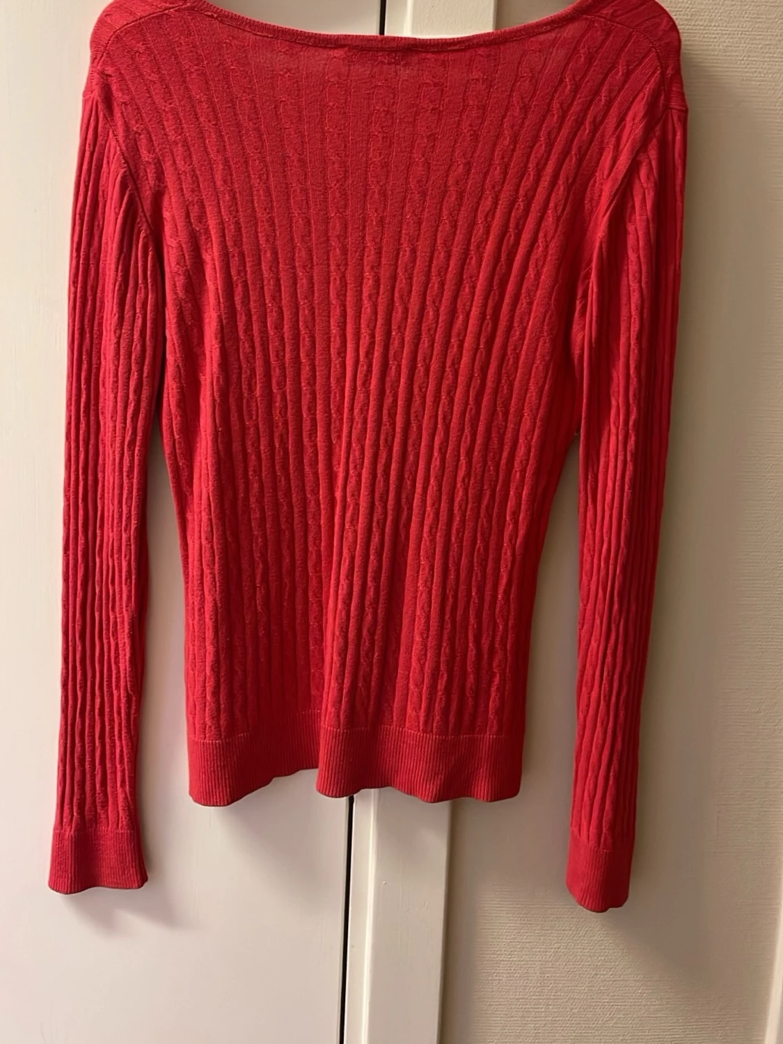 Röd stickad tröja från Ralph Lauren - 1