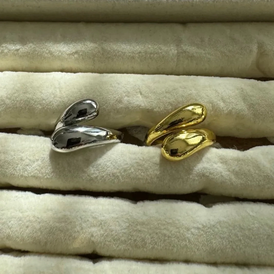 Rostfritt stål ringar 