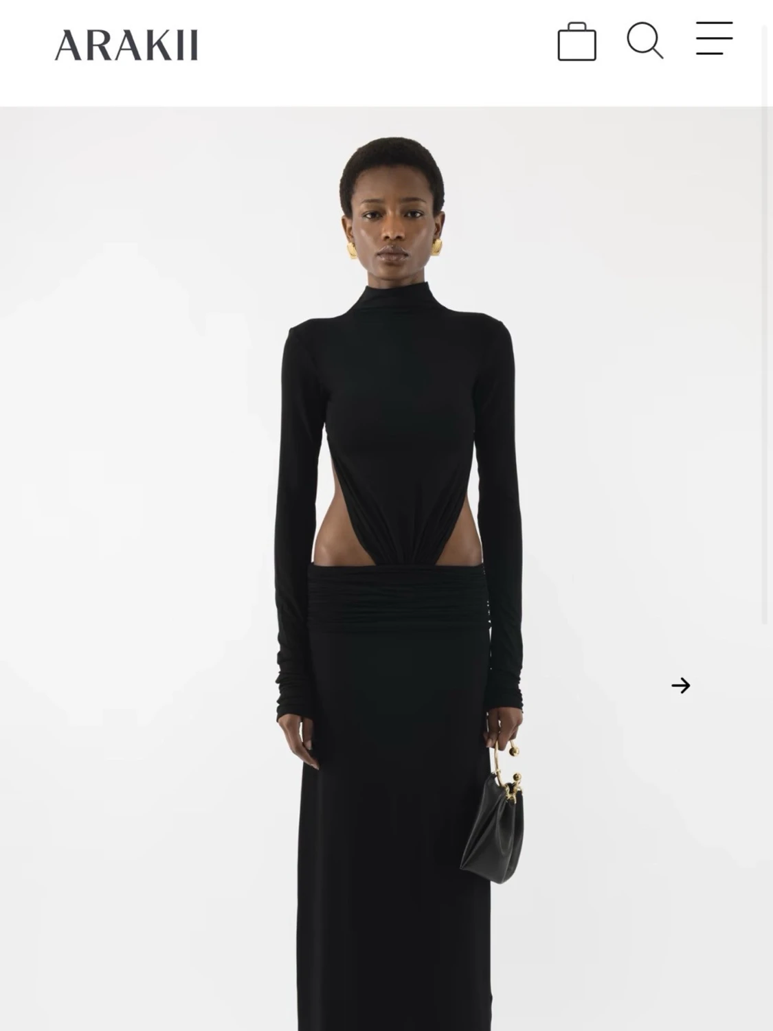 Söker arakii klänning 