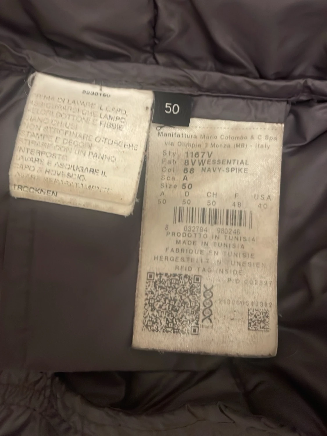 Svart pufferjacka från Colmar - 4