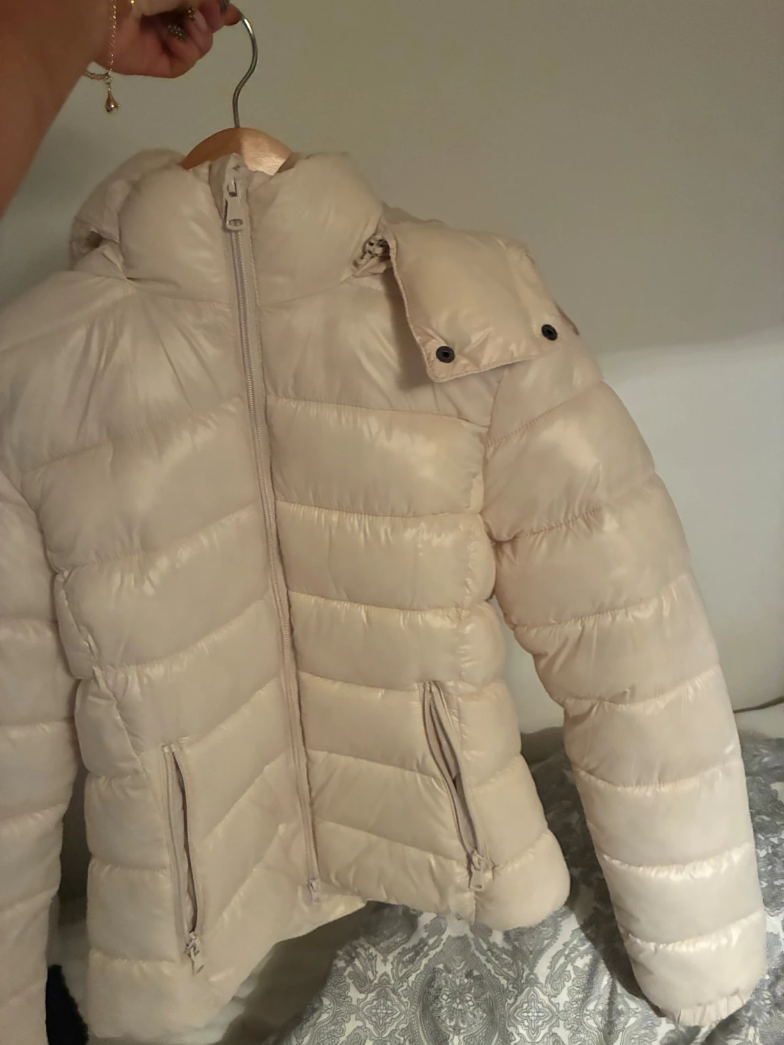 Vit pufferjacka från lager 157 - 2