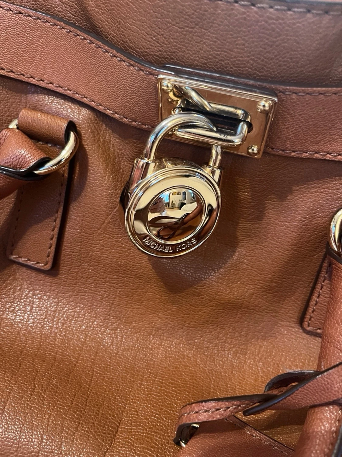 Brun handväska från Michael Kors - 6