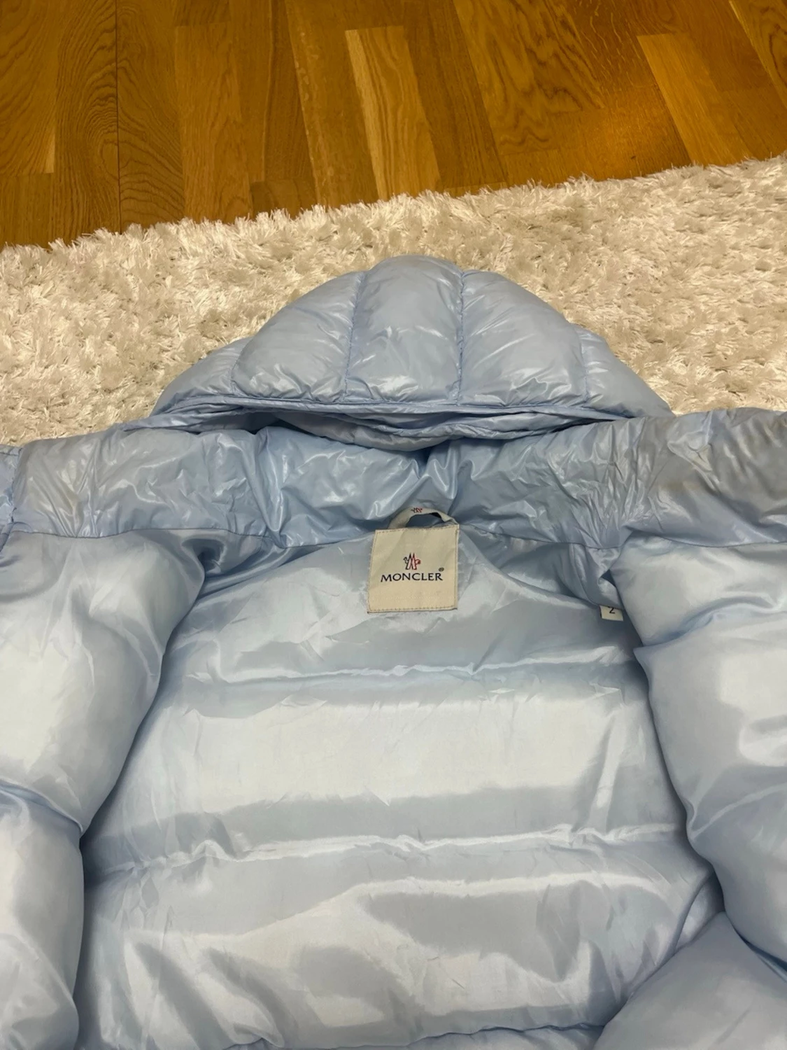 Ljusblå Moncler Maya - 2