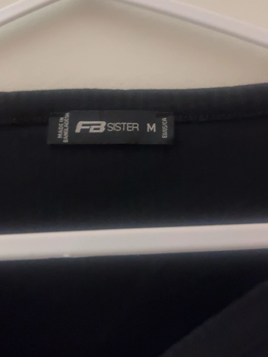 Svart långärmad klänning FB Sister - 1