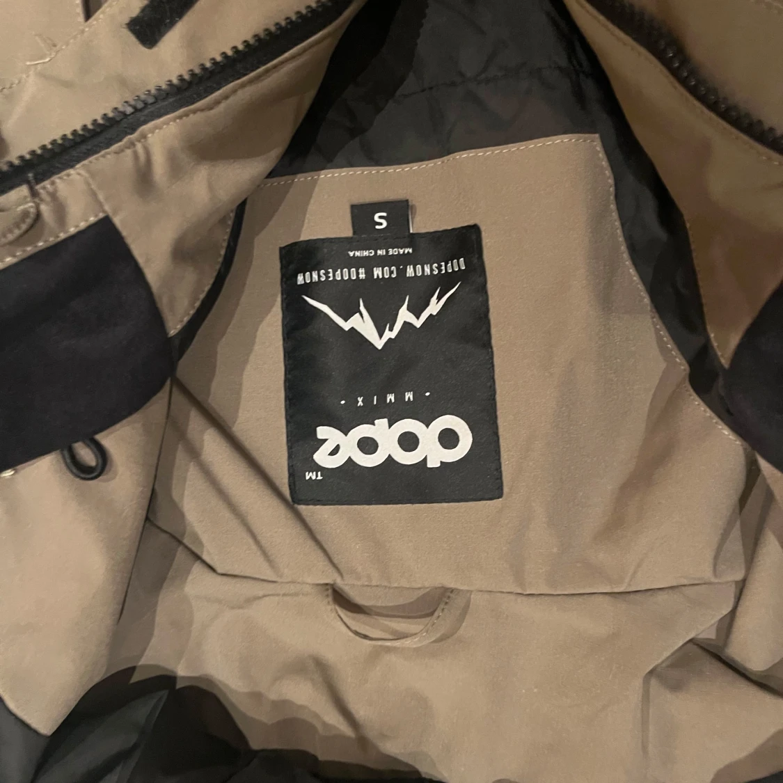 Beige skidjacka från Dope Snow - 2