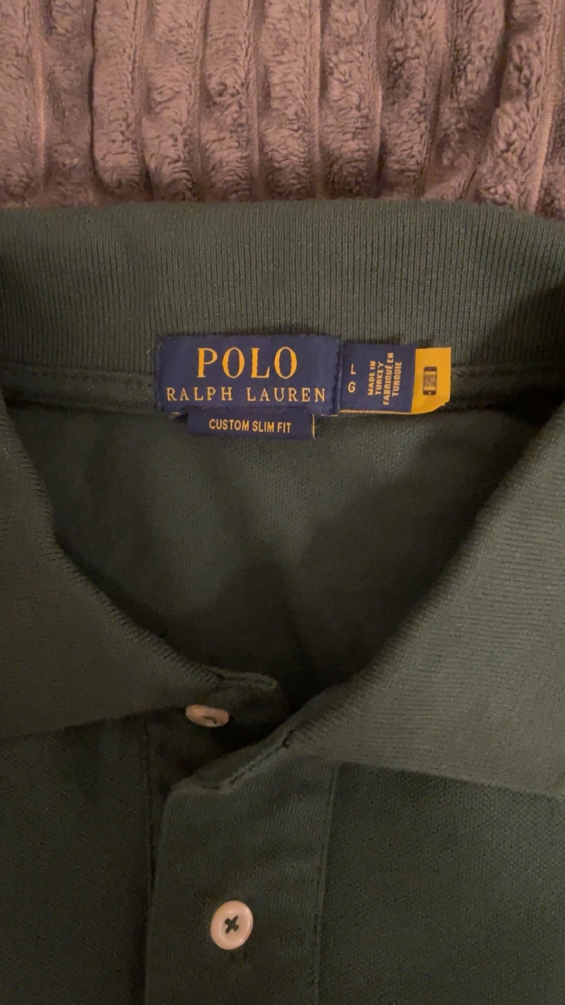 Grön pikétröja Polo Ralph Lauren L - 2