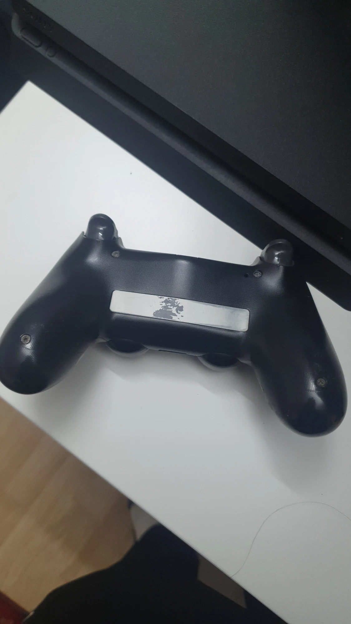 2 kontroller blå/svart och ps4 - 1