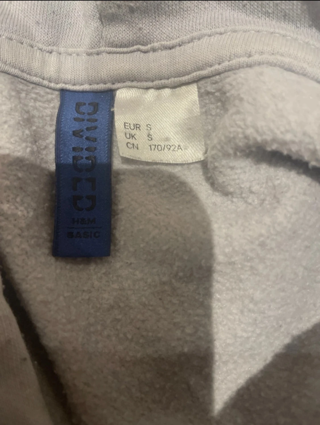 Ljusblå hoodie från H&M Divided - 1