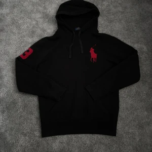 Ralph lauren big pony hoddie - Säljer nu denna snygga/sällsynta ralph lauren hoddie, hoddien är i jättebra skick då den är sparsamt använd✅Tröjan är i storlek S men kan även passa en lite större XS🔥( Hör gärna av dig vid frågor🙌🏼)