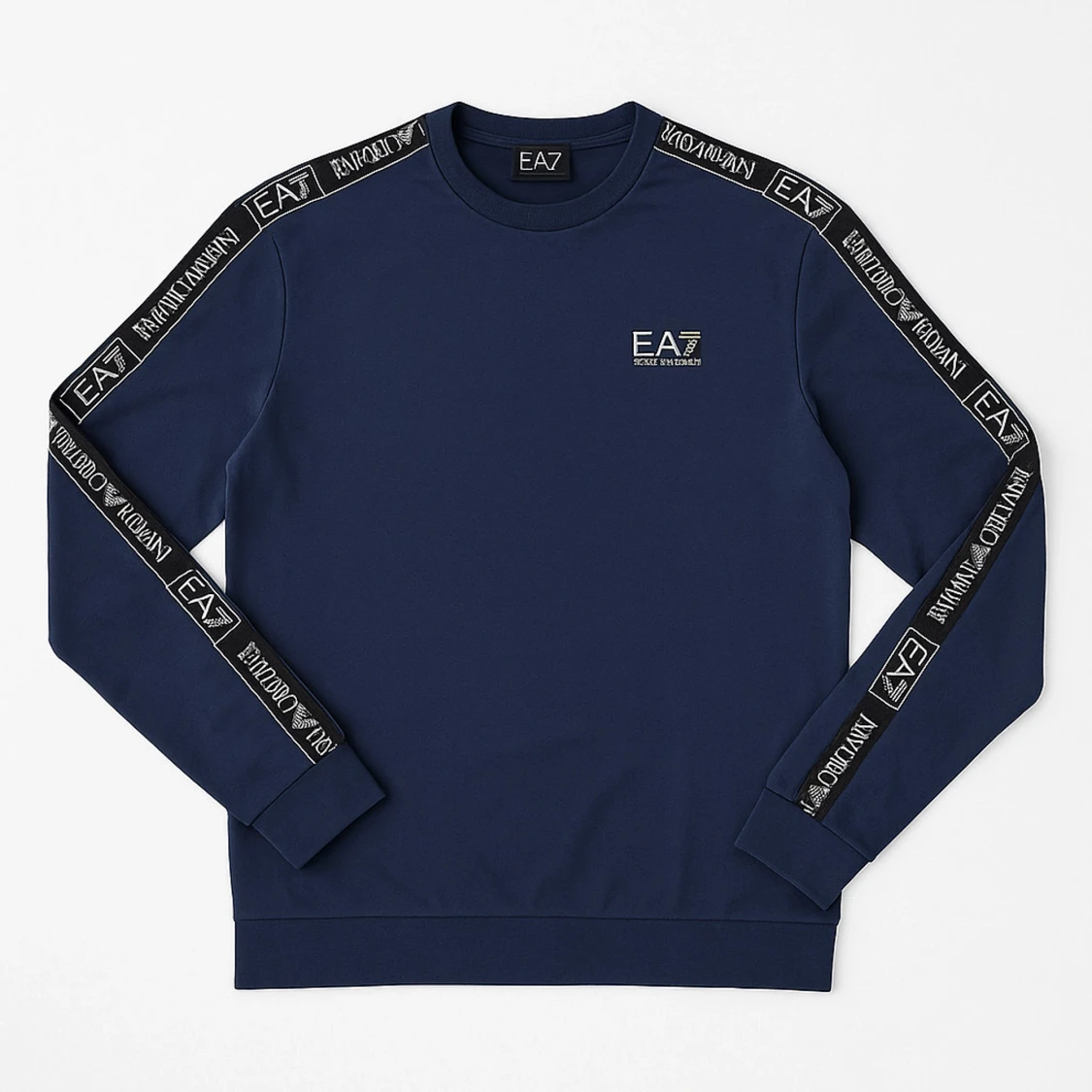 Blå långärmad tröja från EA7