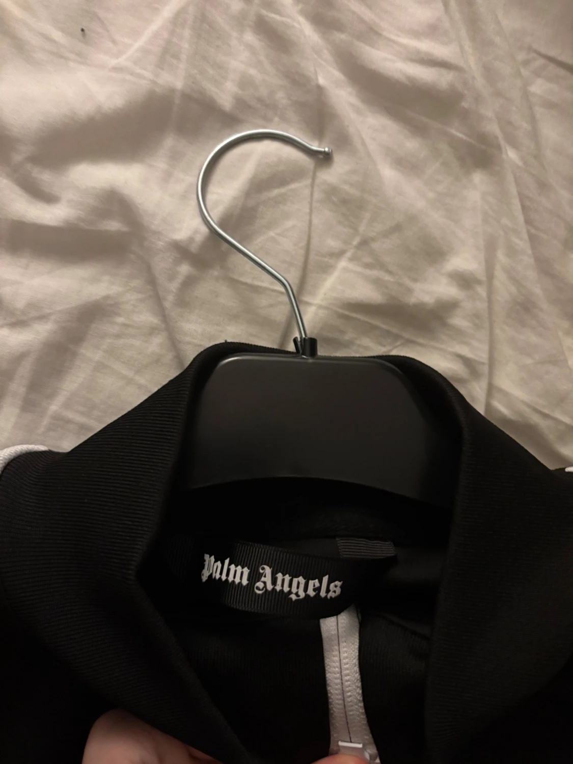 Svart track jacket från Palm Angels - 1