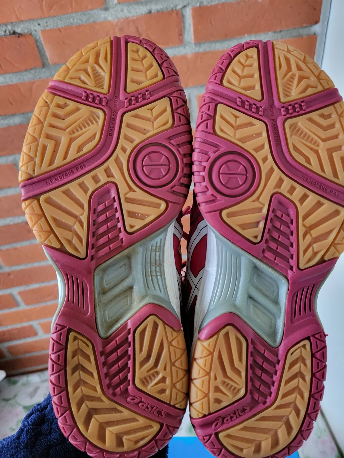 Rosa Asics Gel-Rocket 8 sneakers - 4