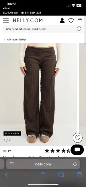 Bruna byxor  - Jättesnygga bruna byxor från Nelly🤎🤎