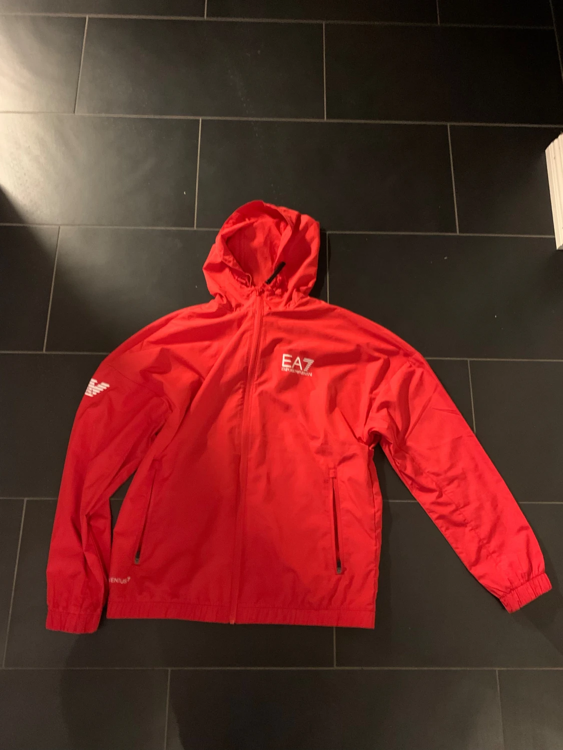 Röd vindjacka EA7 Emporio Armani - 1