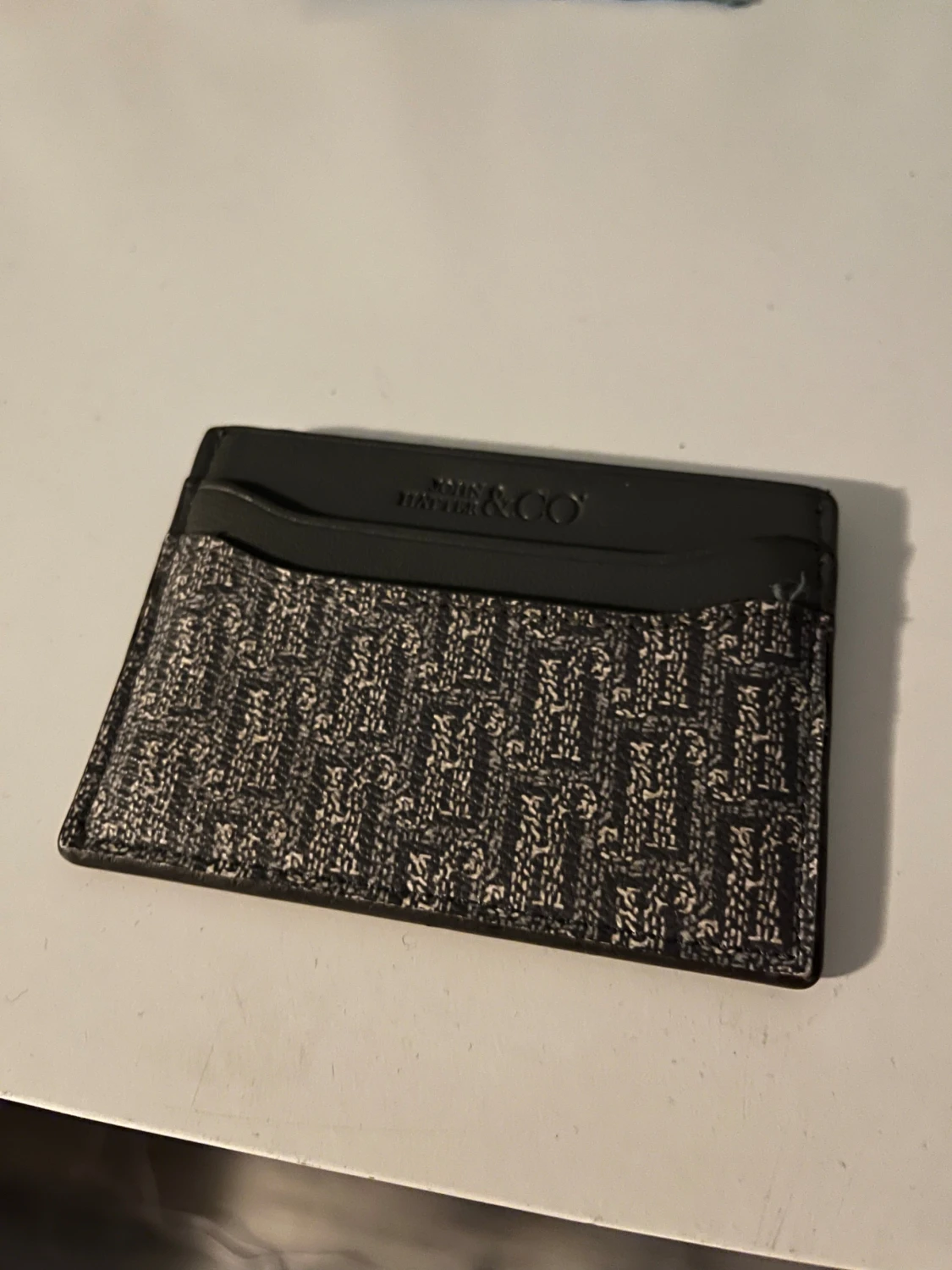 John Hatter & Co kortfodral svart/grå - 1