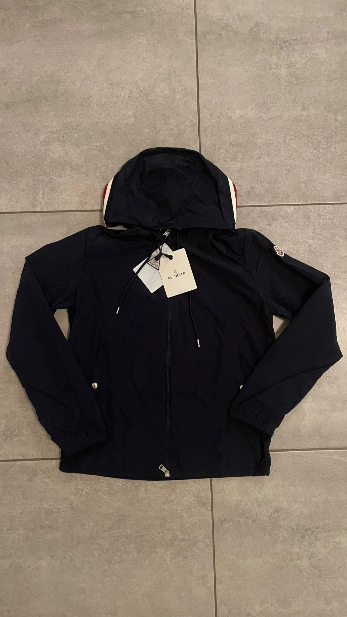 Mörkblå vindjacka från Moncler - 1