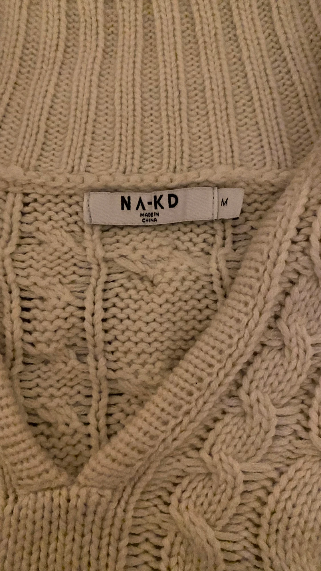 Beige stickad tröja från NA-KD - 2