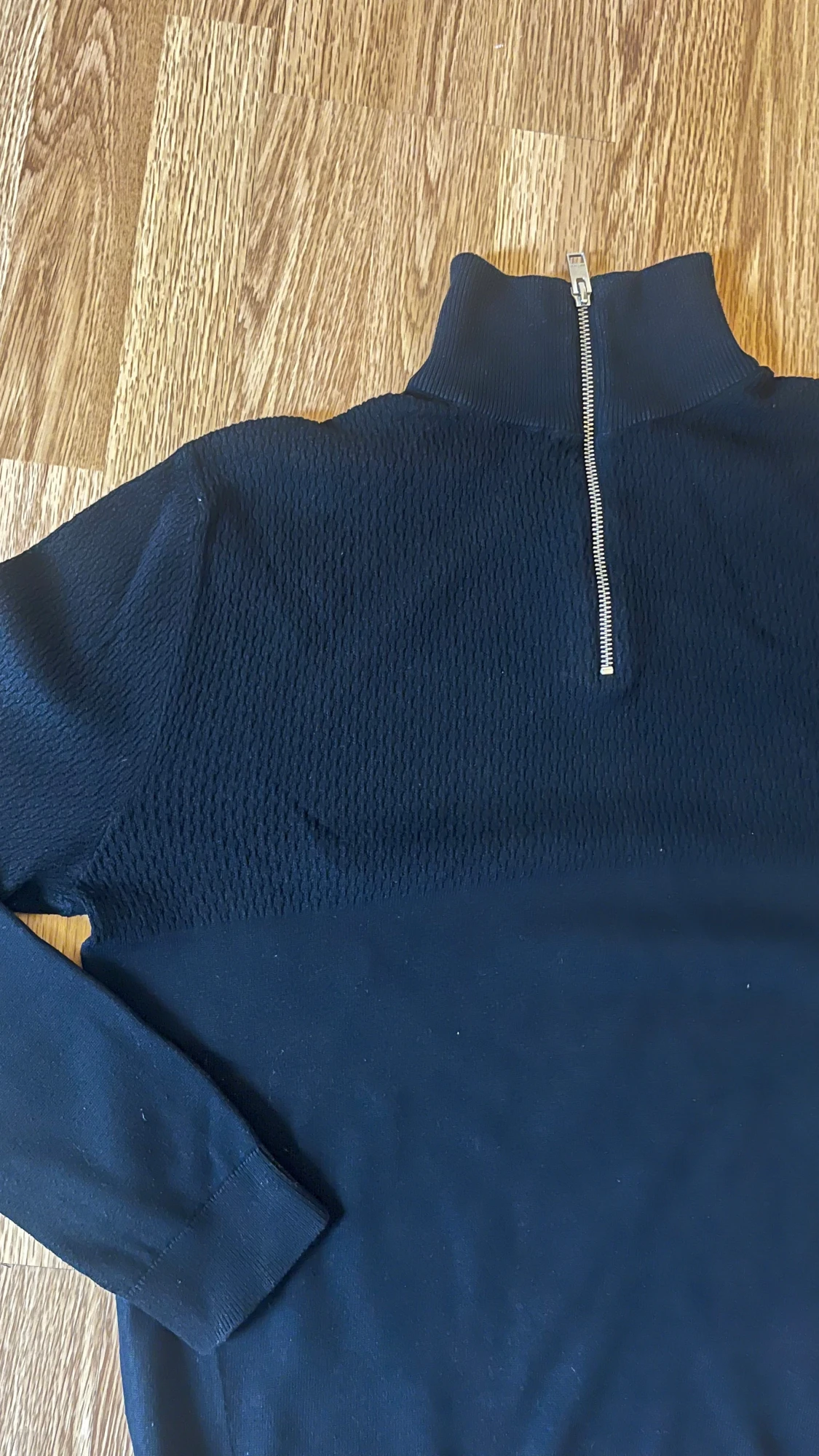 Svart half zip tröja Jack & Jones - 1