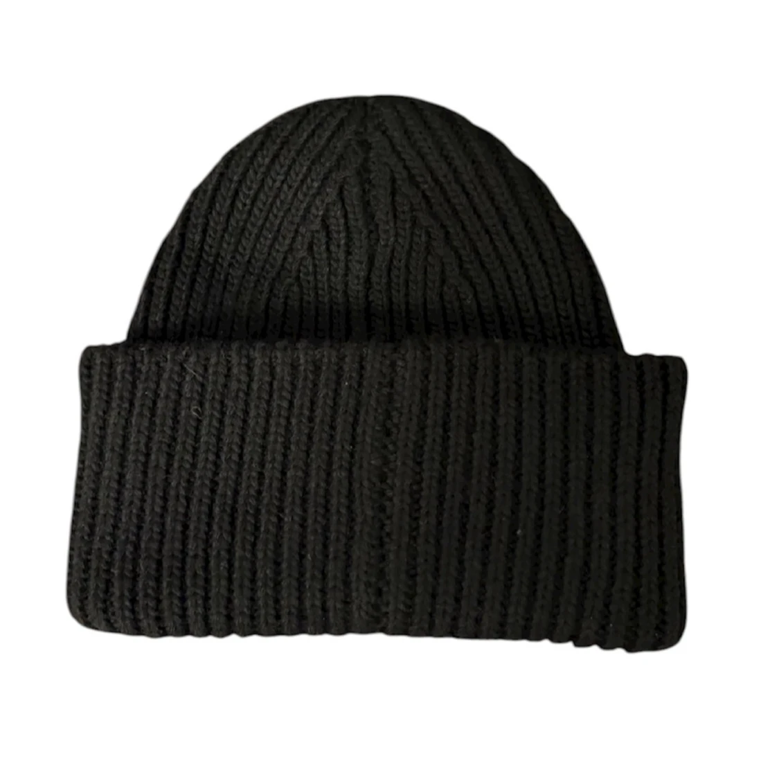 Svart ribbstickad mössa Acne Studios - 1
