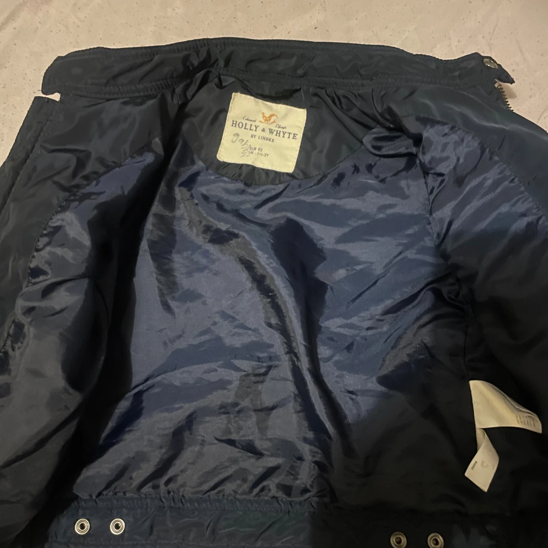 Mörkblå quiltad jacka Holly & Whyte - 1