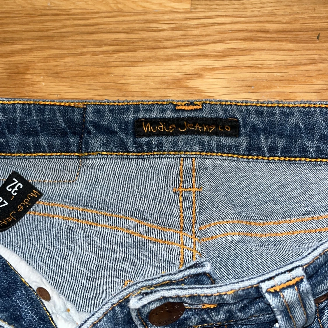 Nudie Jeans blå jeans - 3