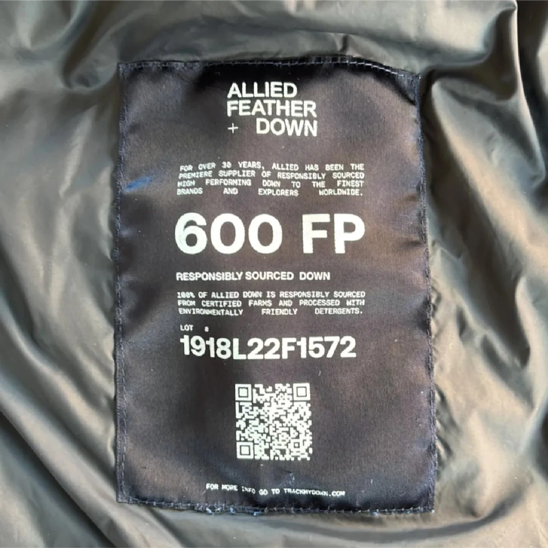 Svart sail racing pufferjacket - 2