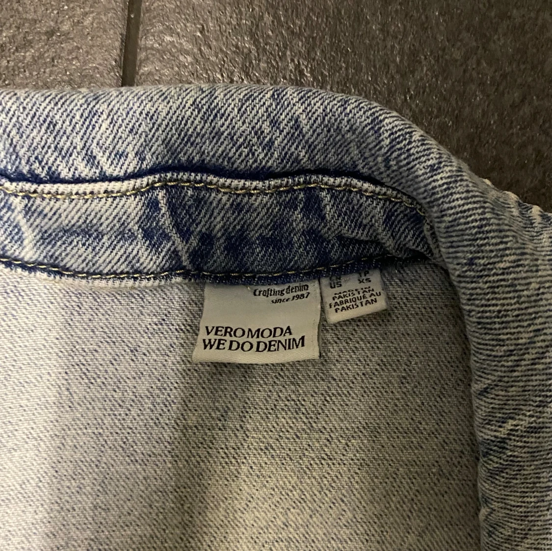 Denim oversized jeansjacka - 3