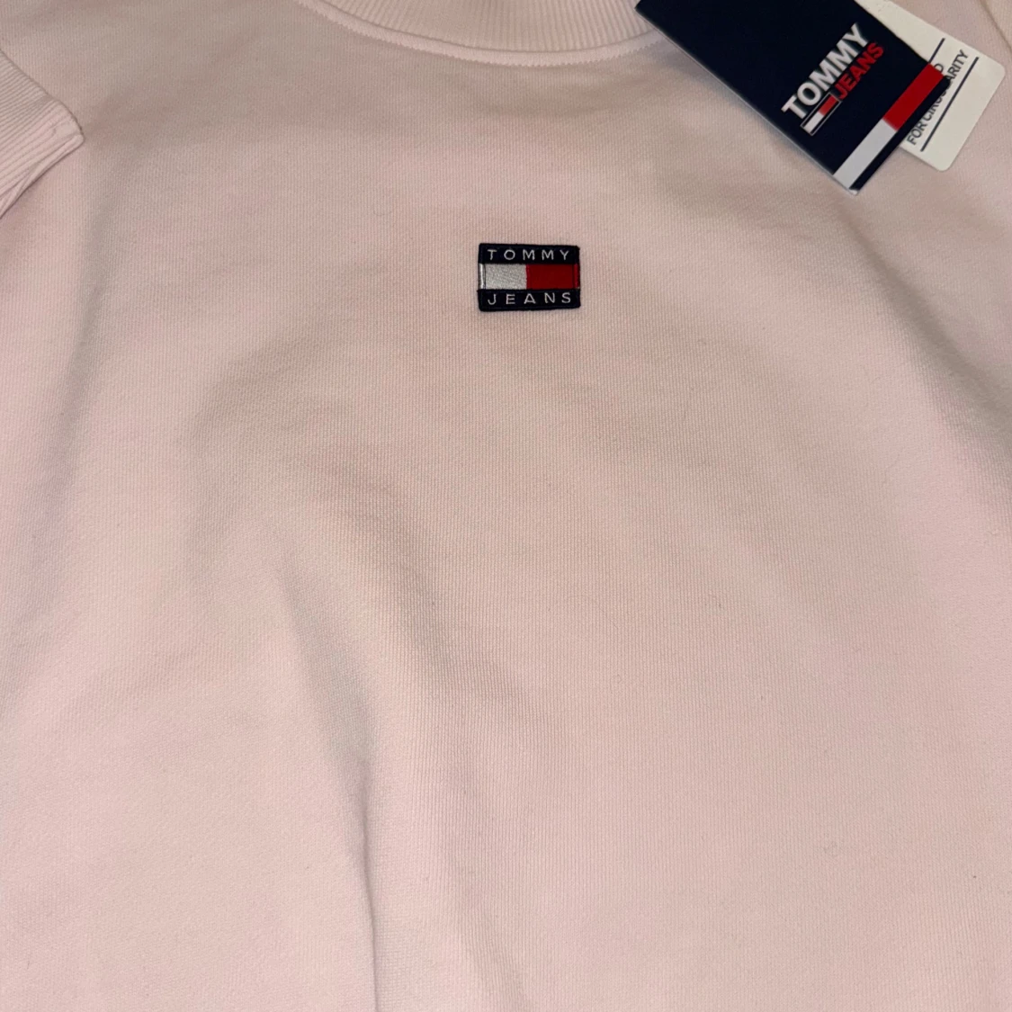 Rosa Tommy Jeans tröja  - 1