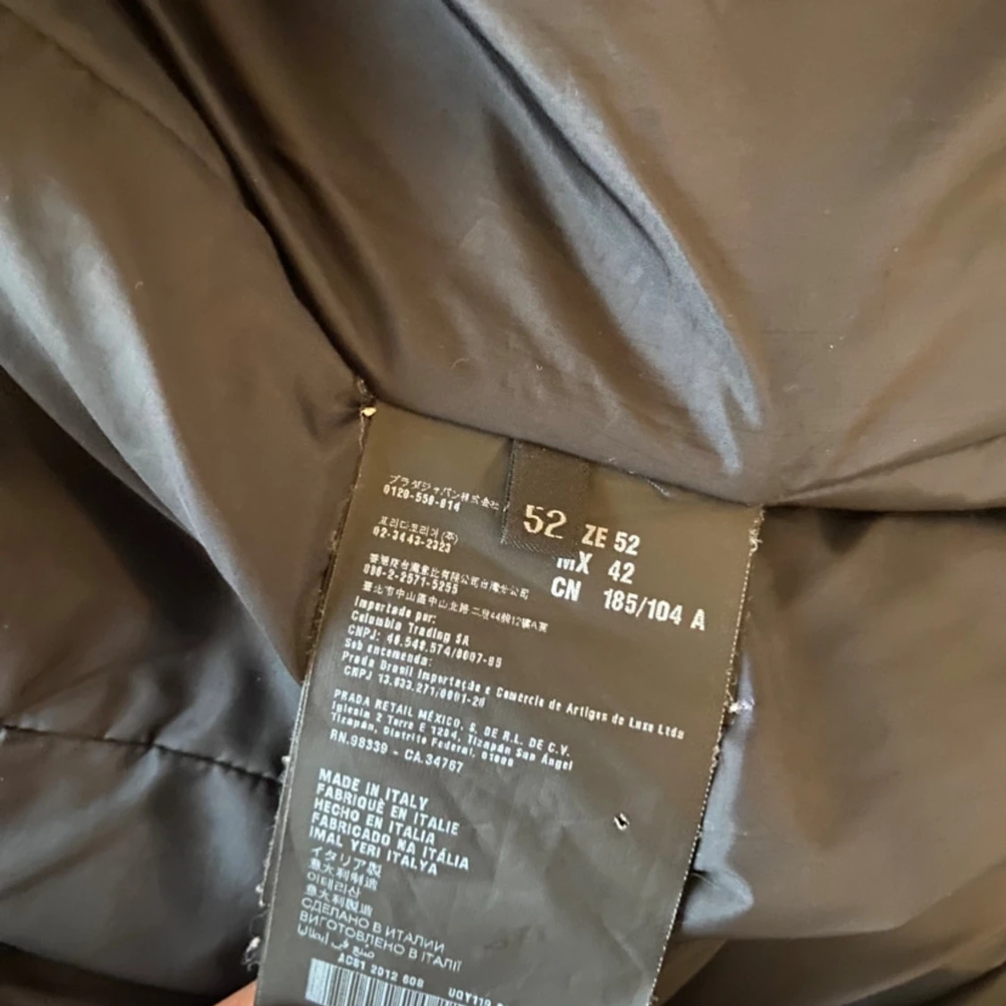 Blå skepparkavaj från Prada - 3