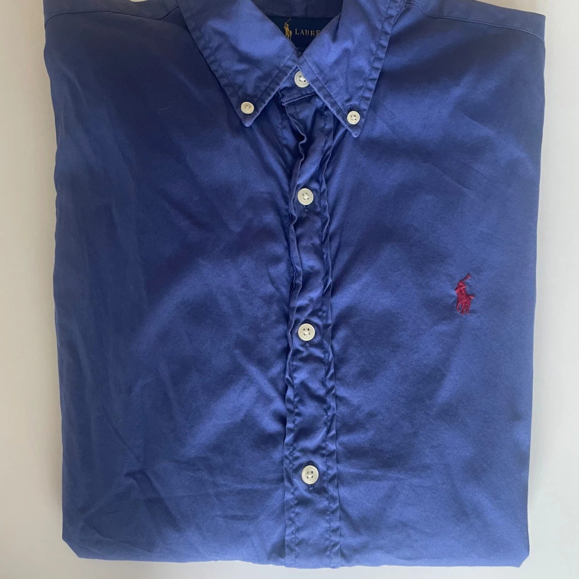 Blå skjorta från Ralph Lauren Slim Fit