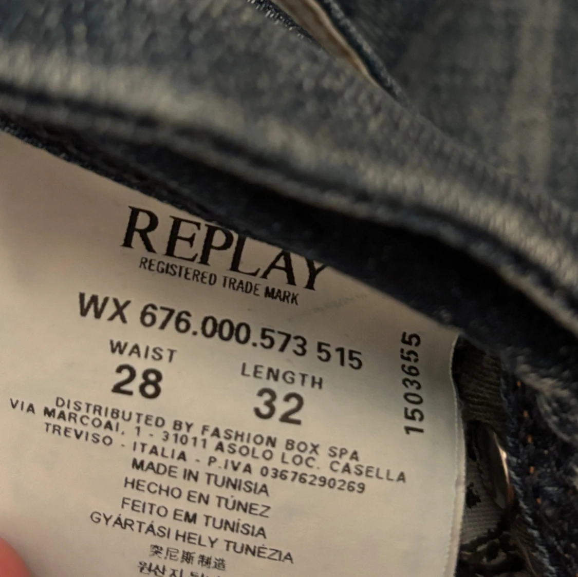 Blå Replay jeans - 2