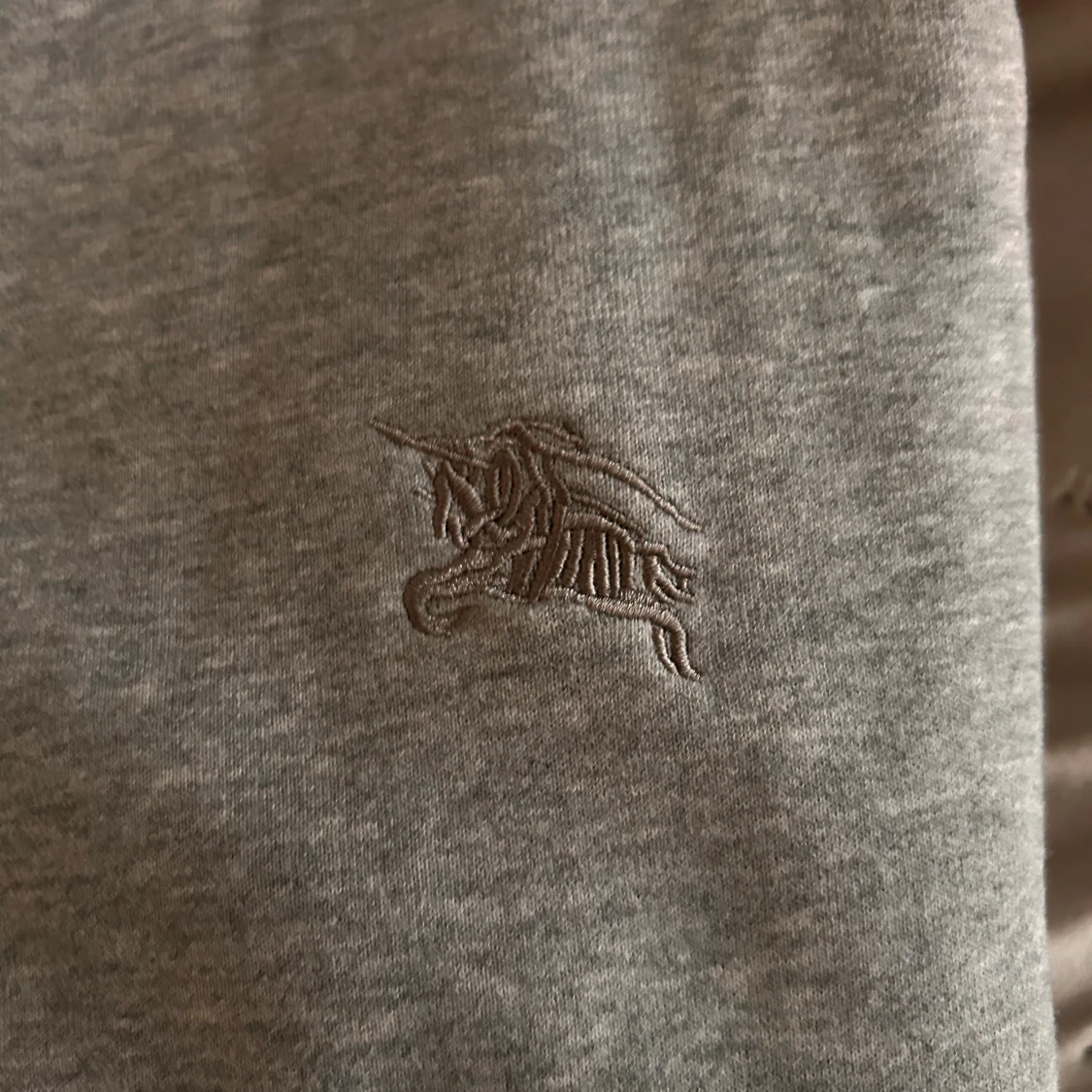 Grå hoodie från Burberry  - 1