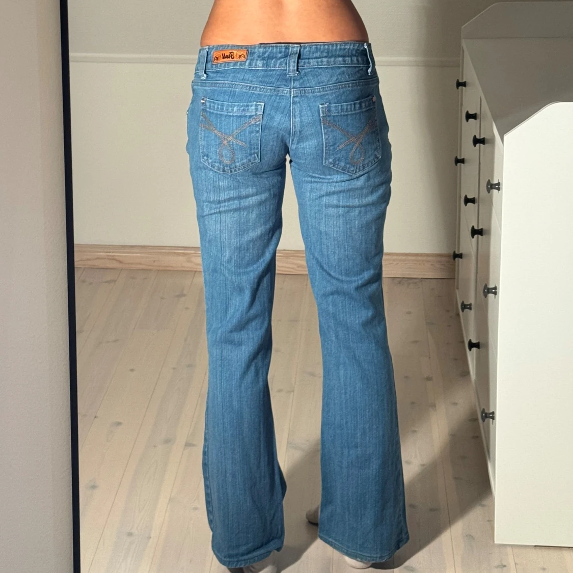 Low bootcut jeans  - 2