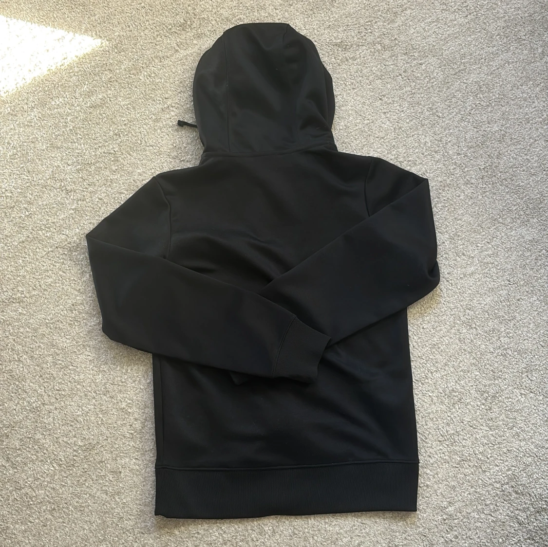 Svart Nike zip hoodie  - 1