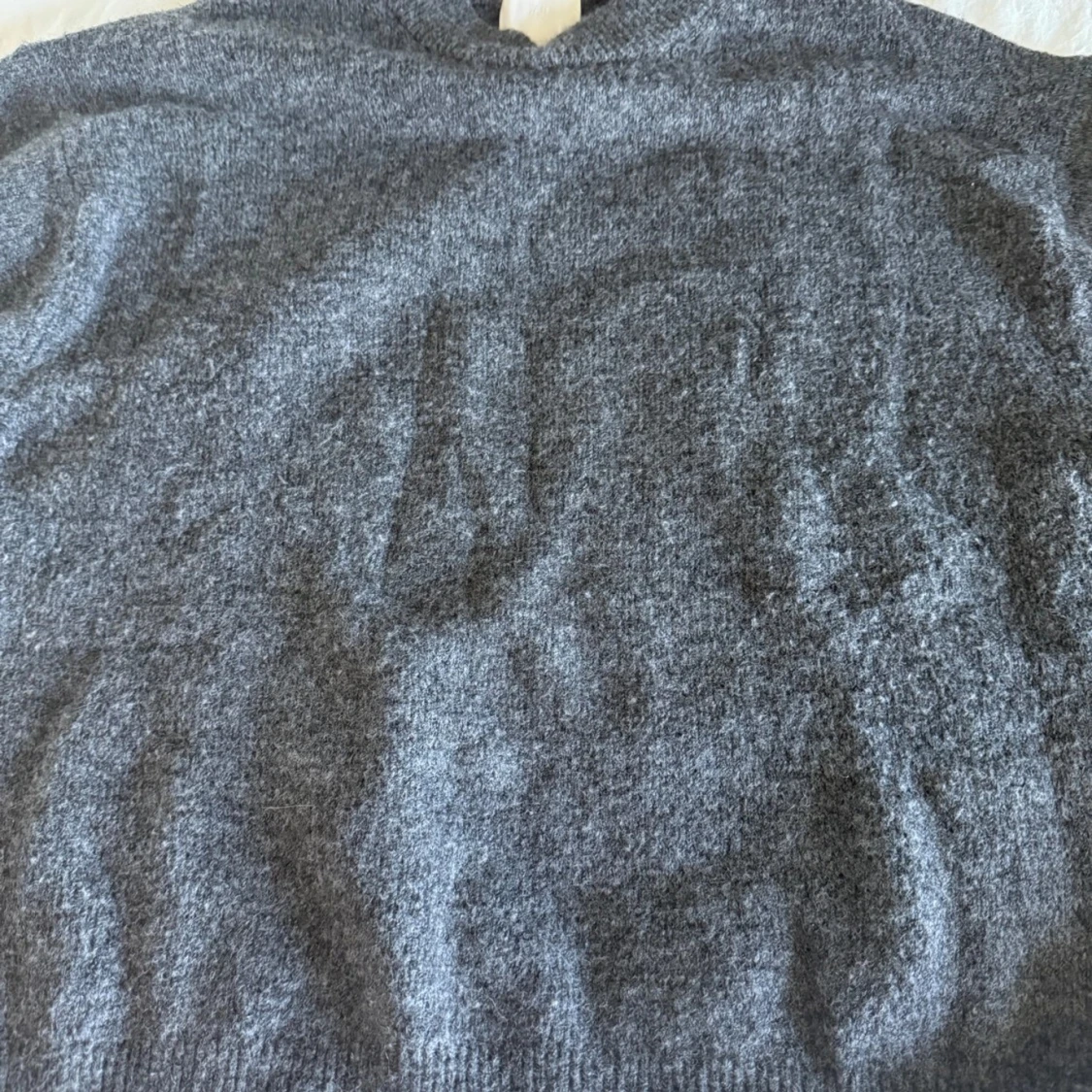 Grå stickad tröja från H&M - 4