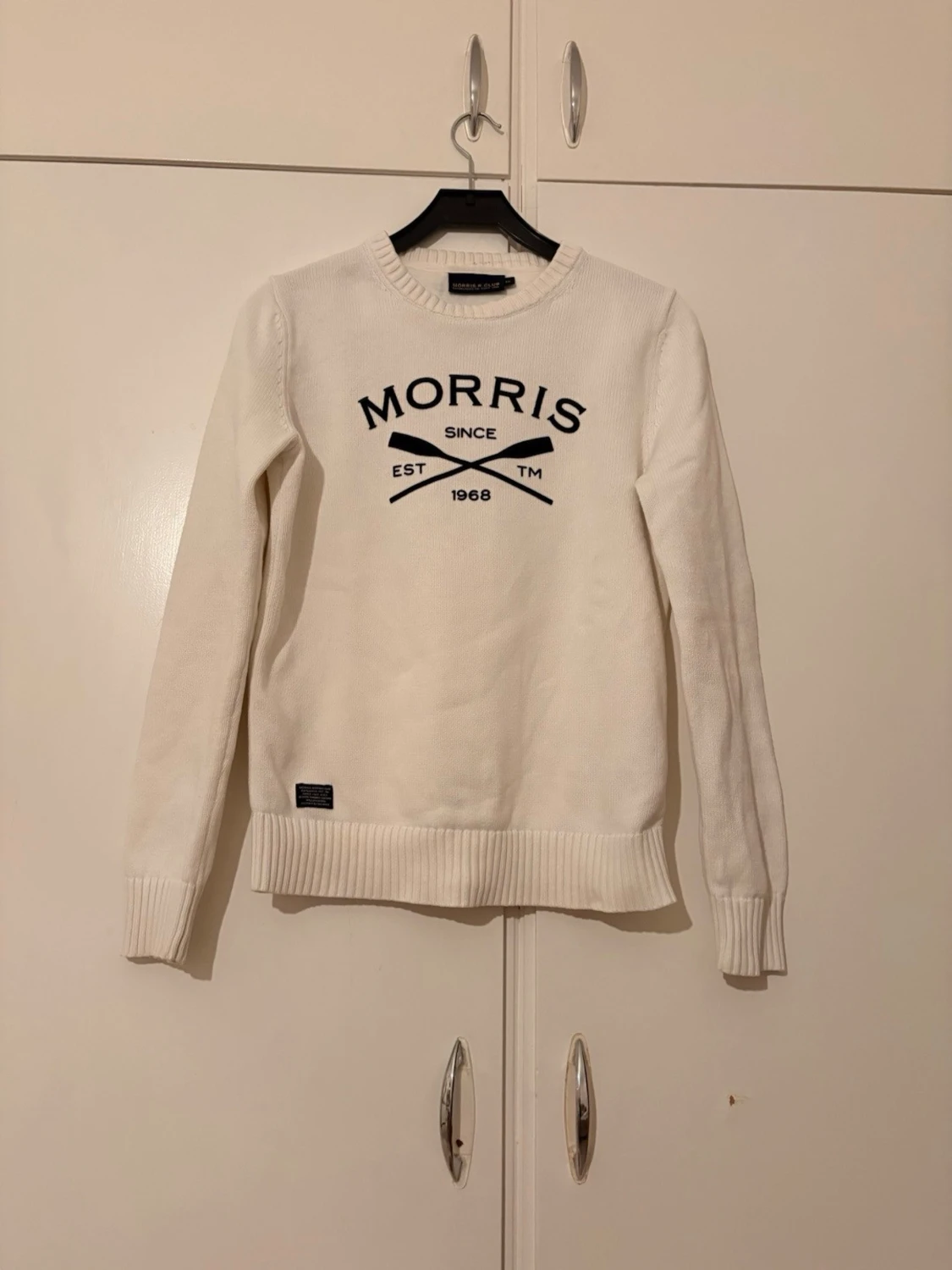 Morris stickad tröja