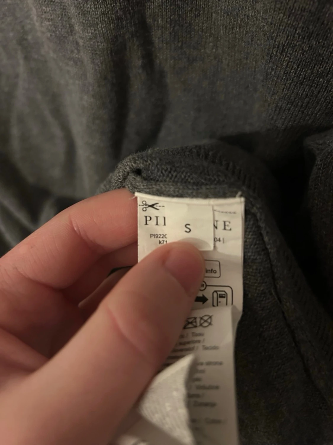 Mörkgrå tröja från Pier One, S - 3